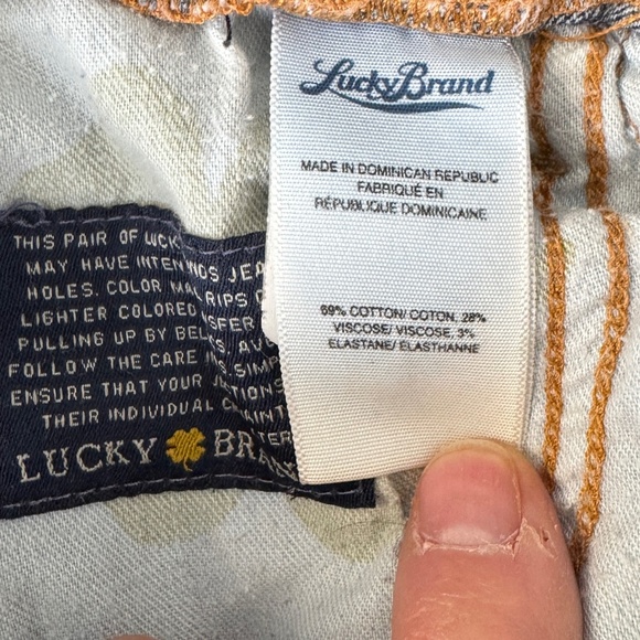 Lucky Brand Women's Sweet Jean Straight Medium Wash Denim Blue Jeans Size 4 / 27 - Picture 9 of 14